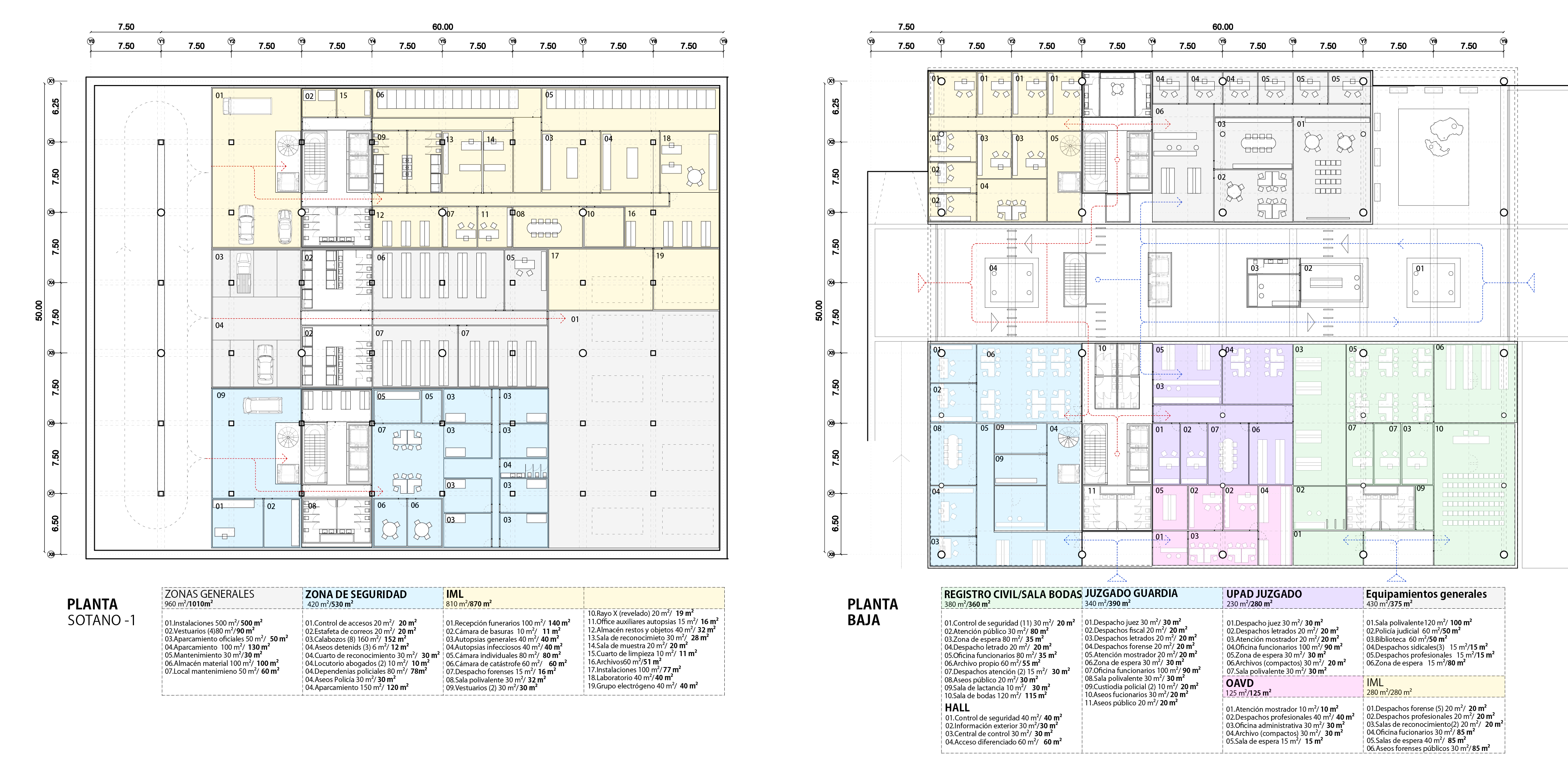 02 Floorplans: -1 level , Ground level