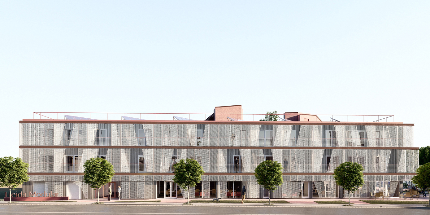 Nou edifici modular residencial a Lleida OCA Architects Arquitectos Arquitectes Hernan Lleida Bernardo Garcia10